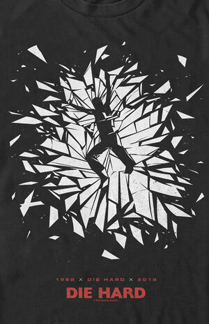 Die Hard Shattered Glass T-Shirt Die Hard Shattered Glass T-Shirt image number null