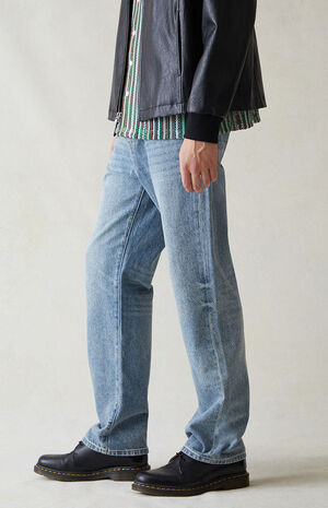 Eco Indigo Straight Jeans image number 3