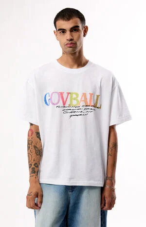 x Gov Ball Watercolor T-Shirt image number 1