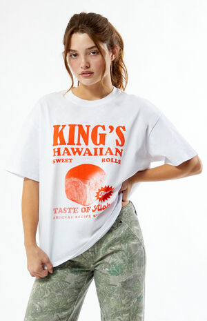 Kings Hawaiian Sweet Rolls Oversized T-Shirt image number 1