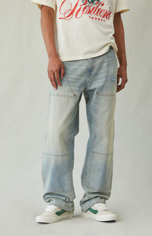 Dylan Baggy Jeans Ripped Light Blue Tint image number 1