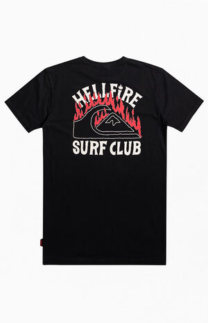 x Stranger Things Organic Hell Fire Surf Club T-Shirt image number 1