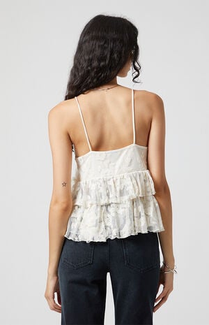 Beverly and Beck Iris Lace Babydoll Tank Top | PacSun