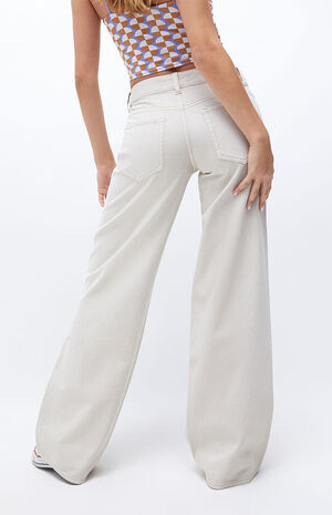 Eco Bone Low Rise Baggy Jeans image number 3