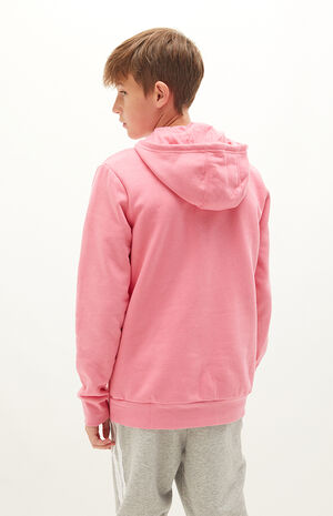 Kids Pink Essentials Hoodie image number 3