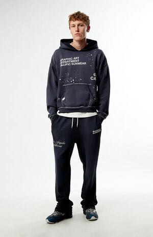 Black Terrain Heavyweight Hoodie image number 4