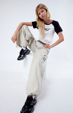 75 Motorcycle Wings Raglan T-Shirt image number 4