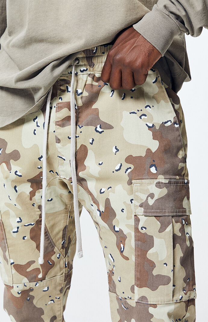 desert camo joggers mens