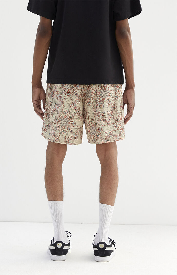 PacSun Bandana Mesh Basketball Shorts PacSun