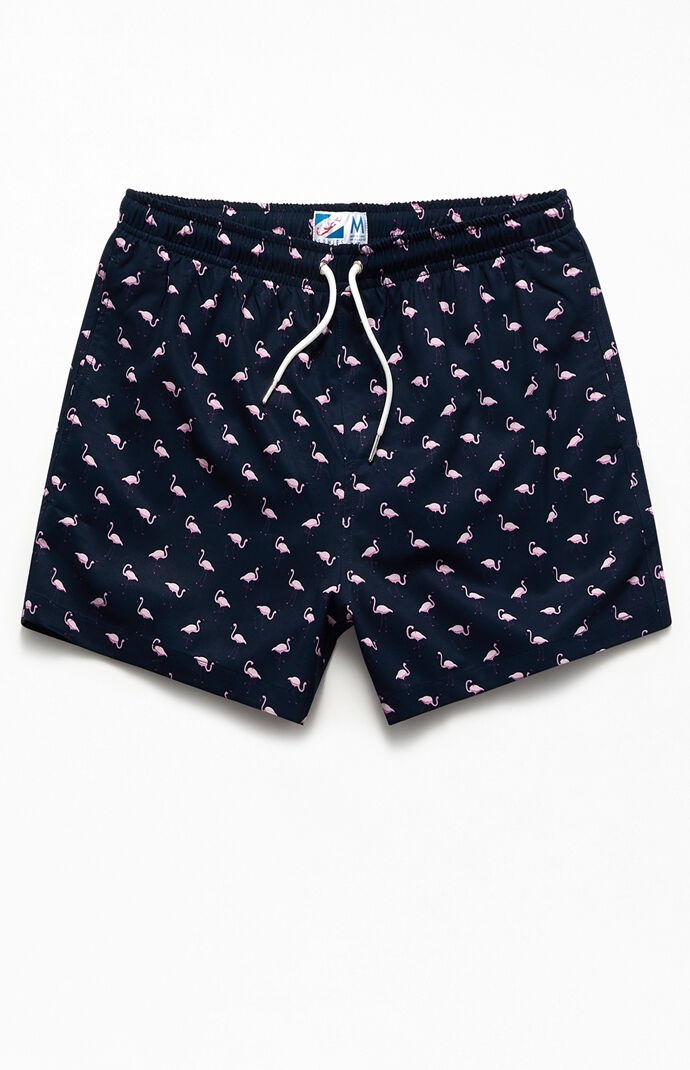 Flamingo 14" Swim Trunks