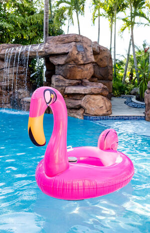 Tube Runner Motorized Flamingo Pool Float image number 3