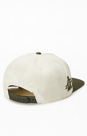 Oakland A's Snapback Golfer Hat image number 2