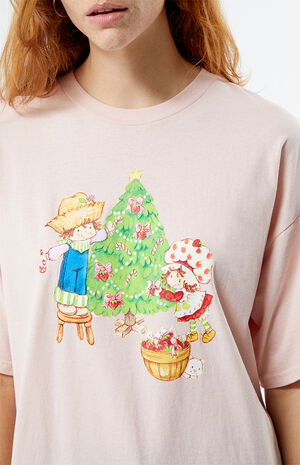 Candy Cane Tree Oversized T-Shirt image number 2