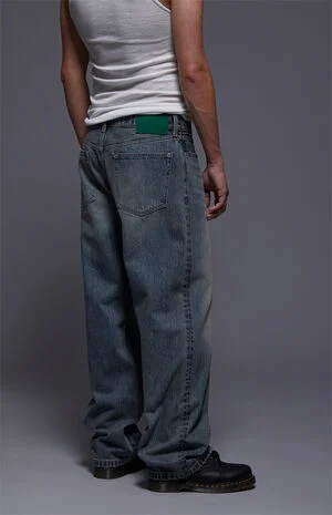 by Pacsun Dylan Baggy Jeans Medium Blue image number 5