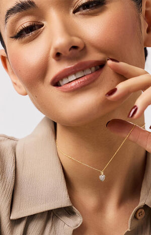 Ellery Gold Heart Necklace image number 4