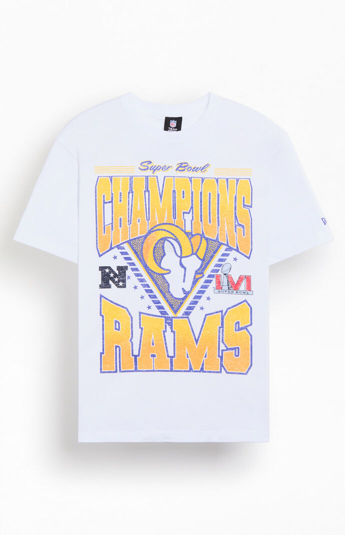 New Era Super Bowl LA Rams Champions Sports Classic T-Shirt New Era Super Bowl LA Rams Champions Sports Classic T-Shirt