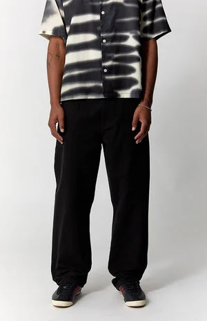 Logan Relaxed Straight Jeans Black image number 2