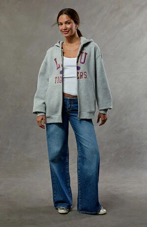 LSU Tigers Zip Up Hoodie image number 5