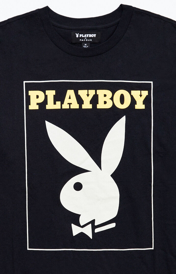 Playboy Black Box Logo TShirt PacSun