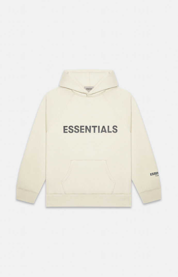 fear of god essentials graphic backpack cream
