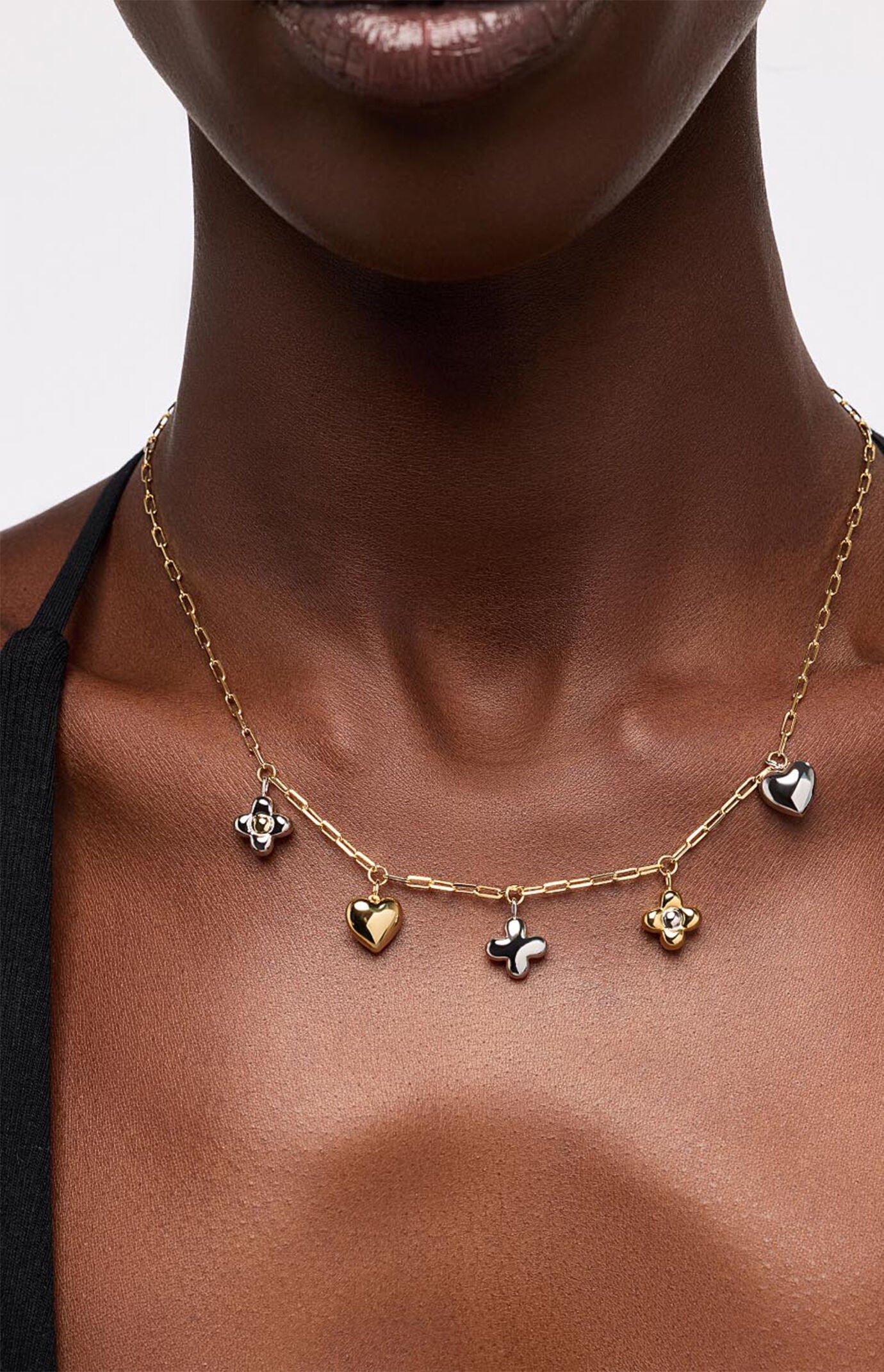 Ana Luisa Azura Charm Necklace