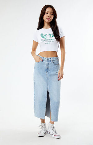 By PacSun Eagle Raglan T-Shirt image number 3