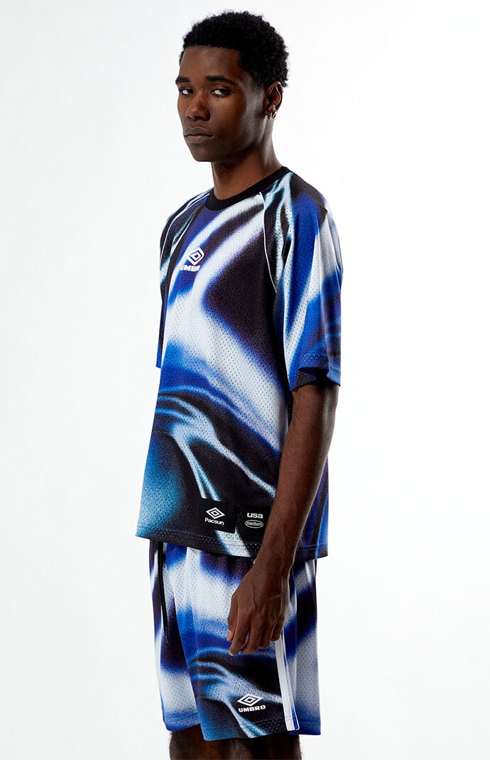 韓国*UMBRO■Cool Mesh Graphic Short-sleeved Umbro x PacSun Wilcox Mesh Jersey | PacSun