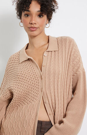 Stacey Button Front Sweater image number 1