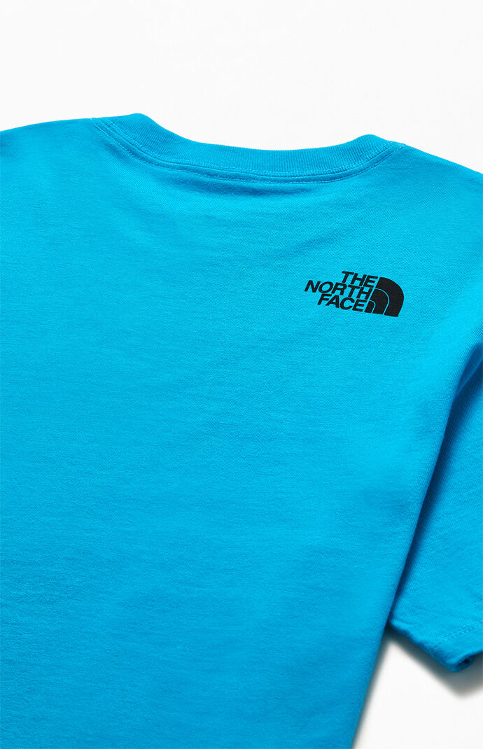 Blue Fine Short Sleeve T-Shirt