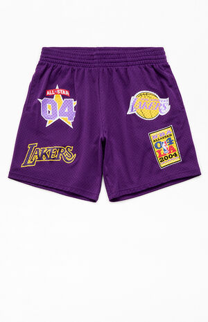 NBA All-Star Game 2004 Lakers Basketball Shorts image number 1