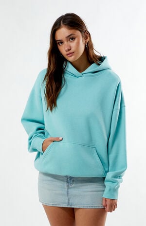 Ultra Soft Fleece Core Washed Oversized Hoodie image number 2