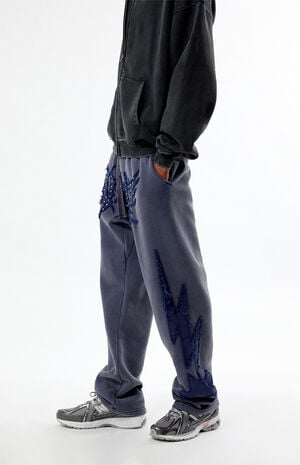 Void Washed Applique Baggy Sweatpants image number 3