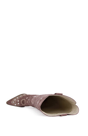 Women's Aamina Pink Western Boots image number 4