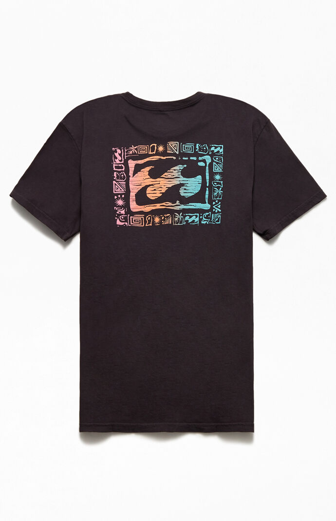 Crayon Wave Short Sleeve T-Shirt