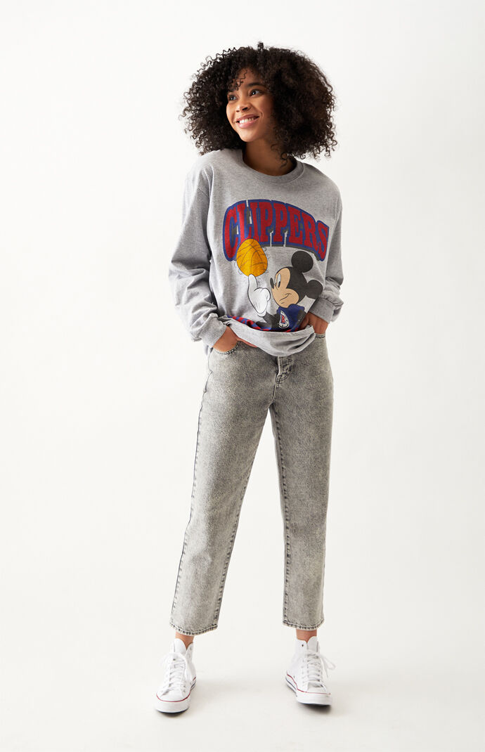 Mickey Los Angeles Clippers Long Sleeve T-Shirt