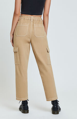 Camel Utility Cargo Pants image number 4