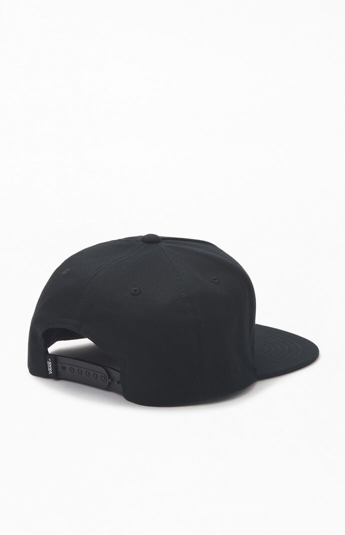True Black Full Patch Snapback Hat
