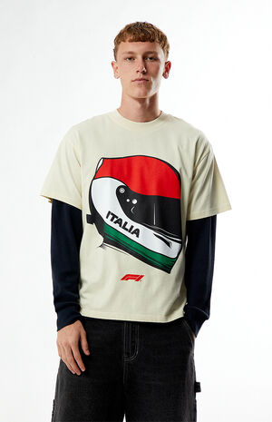 x Pacsun Monza Italy Helmet T-Shirt image number 2