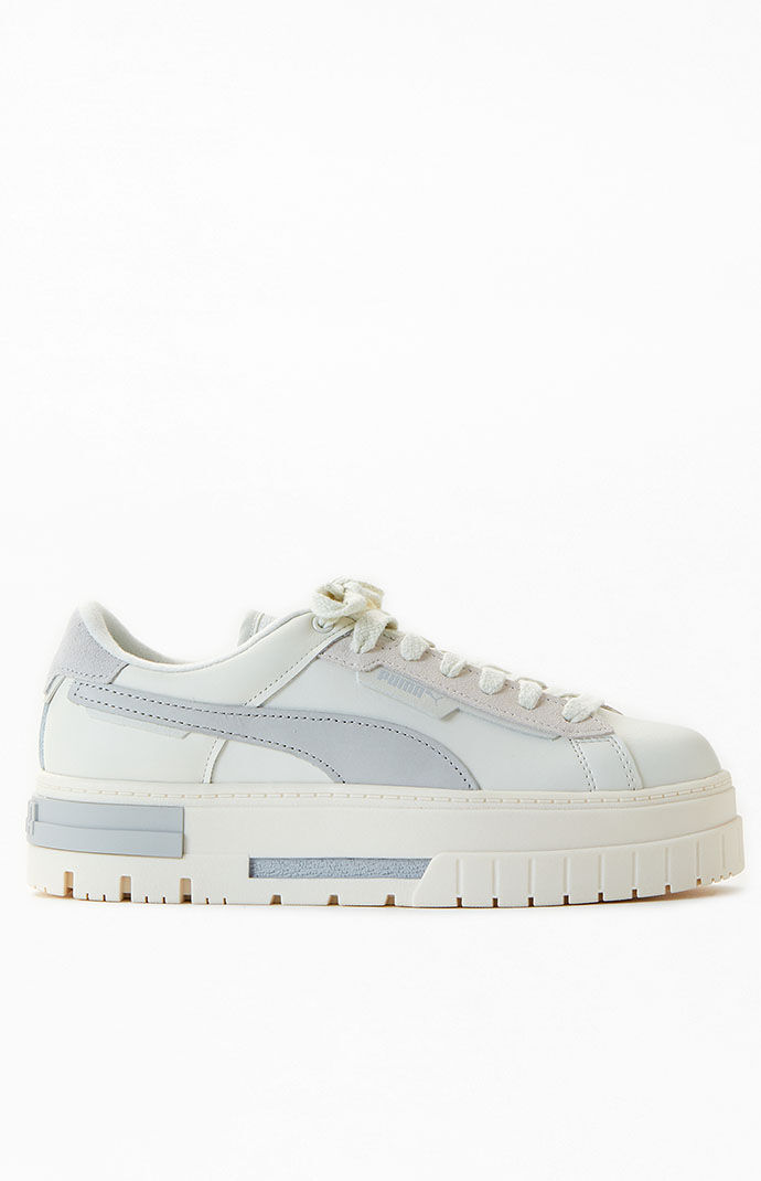 Puma Women s Gray Mayze Crashed Selflove Sneakers PacSun