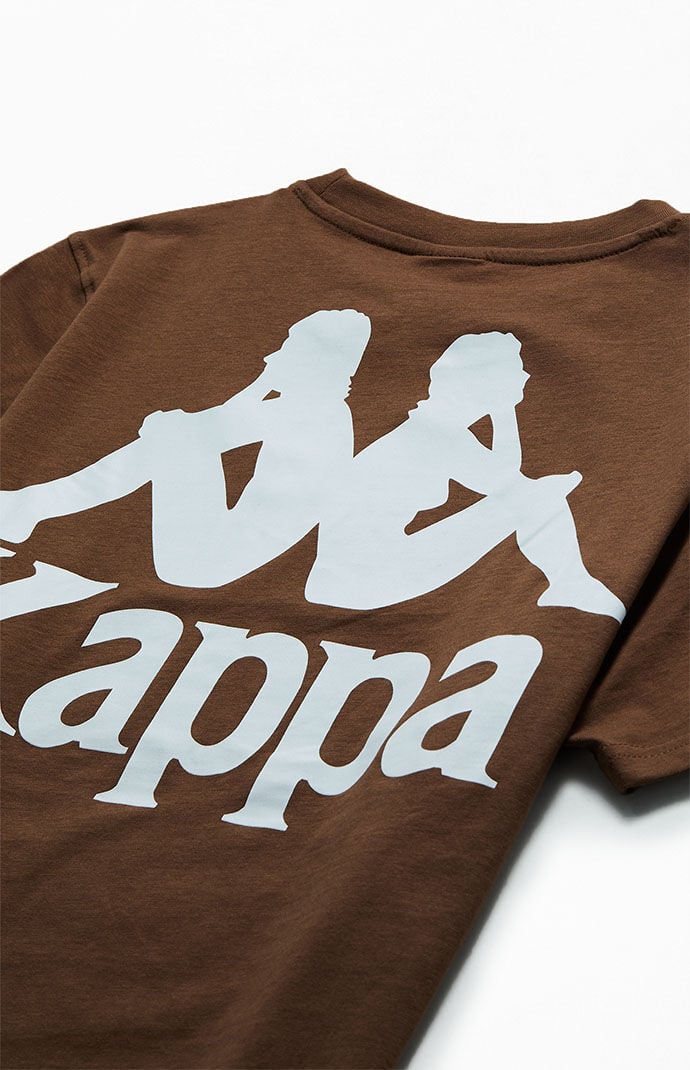 Kappa Brown Ables T Shirt PacSun