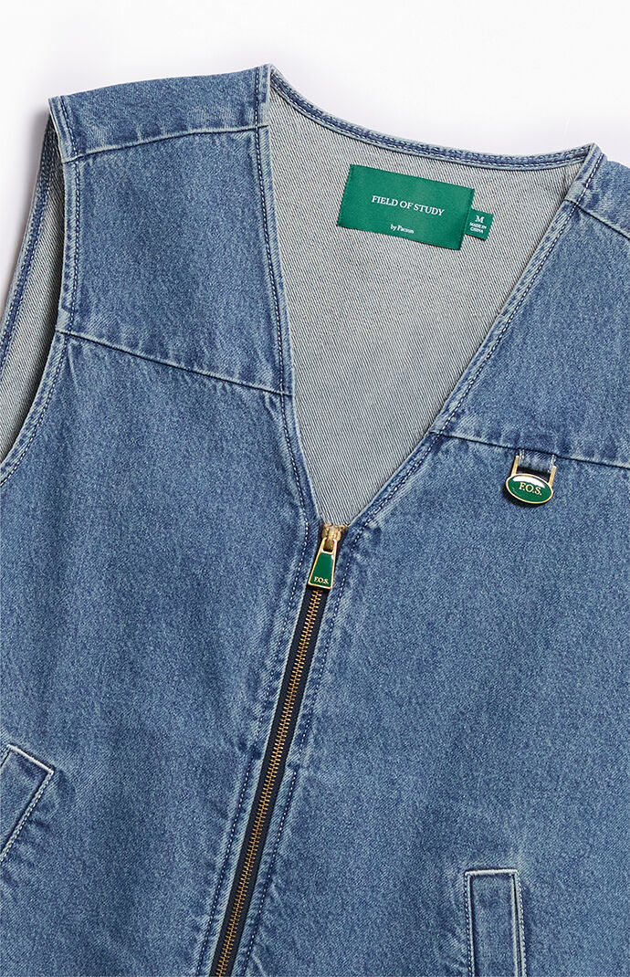 FIELD OF STUDY by Pacsun Pike Jean Vest