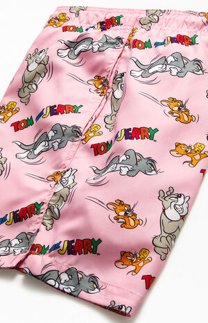 Tom & Jerry 17" Swim Trunks image number 4
