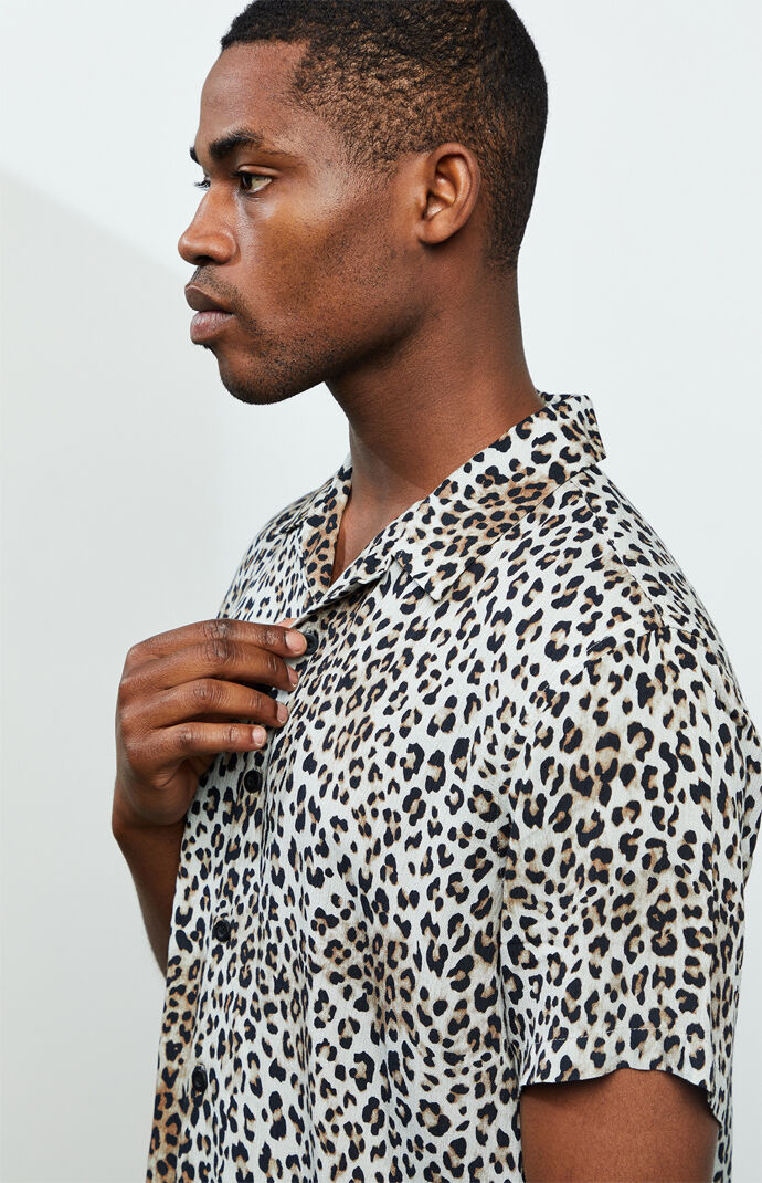 Leopard Camp Shirt