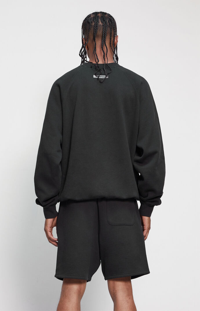 black essentials crewneck
