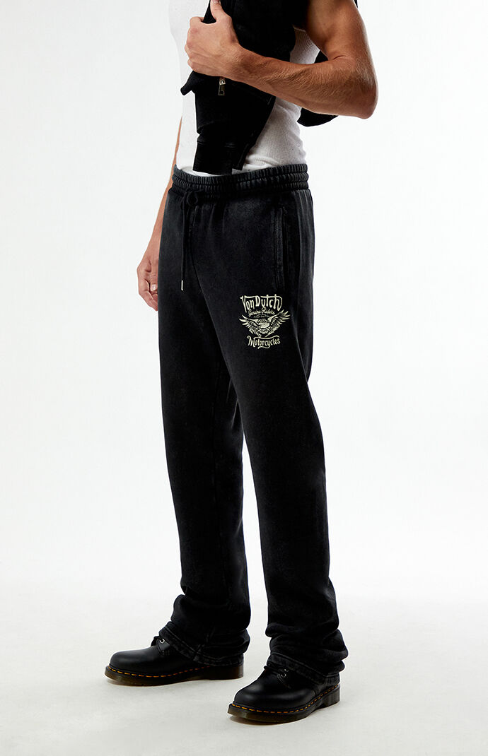 Von Dutch Moto Straight Leg Sweatpants