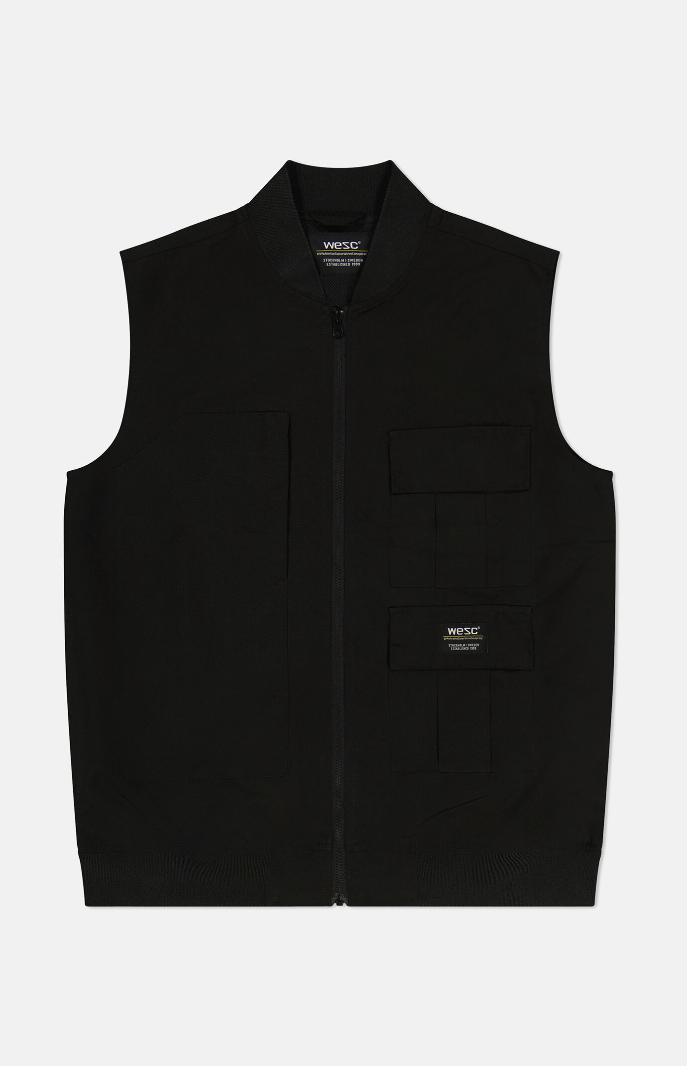 WeSC America Inc Black Multi Cargo Vest