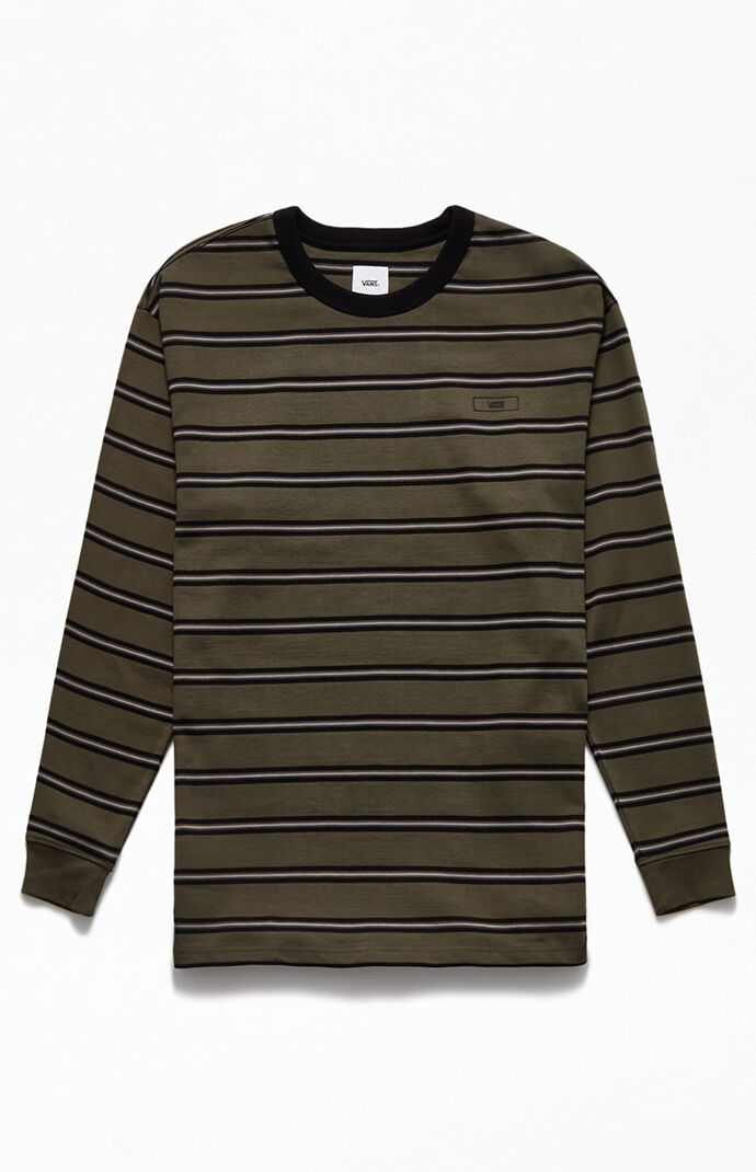 vans striped long sleeve