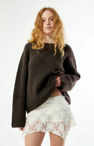 Asymmetrical Floral Mini Skort image number 3