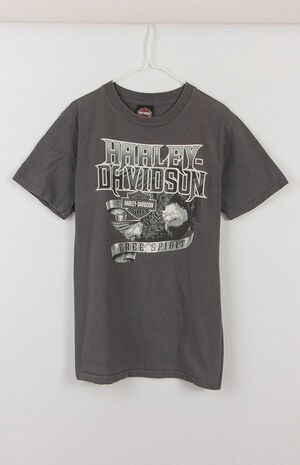 Upcycled Iowa Harley T-Shirt image number 1