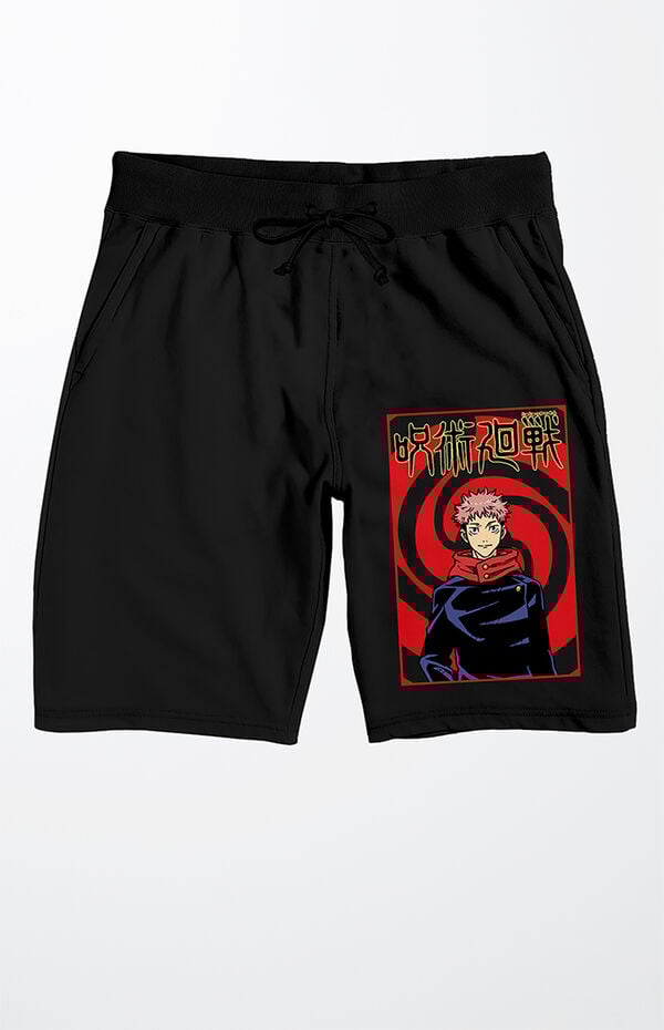 Jujutsu Kaisen Yuji Itadori Anime Sweat Shorts